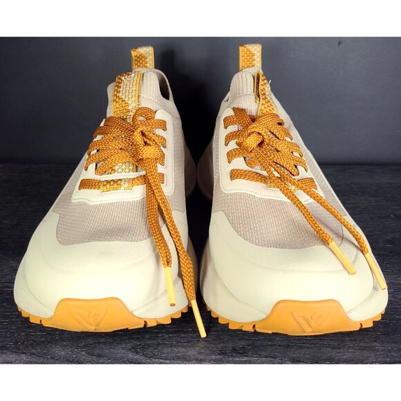 Vessi Stormburst Low Top Men Size 9 Waterproof Sneakers Beige Orange NEW - RARE main image 6